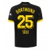 Borussia Dortmund Niklas Sule #25 Borta matchtröja 2023-24 Kortärmad Billigt